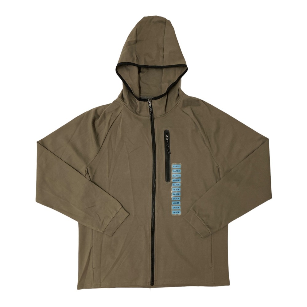 Member's Mark Luxe Full Zip‎ Hoodie Bungie Cord SMALL